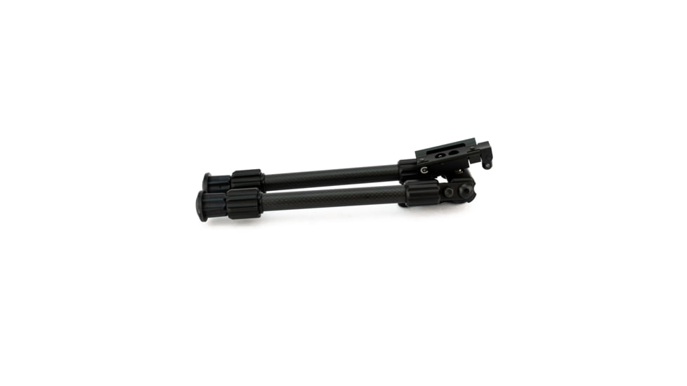 Caldwell Accumax Carbon Fiber Premium Swivel Stud Bipod, 9in-13in, Black, 1092516
