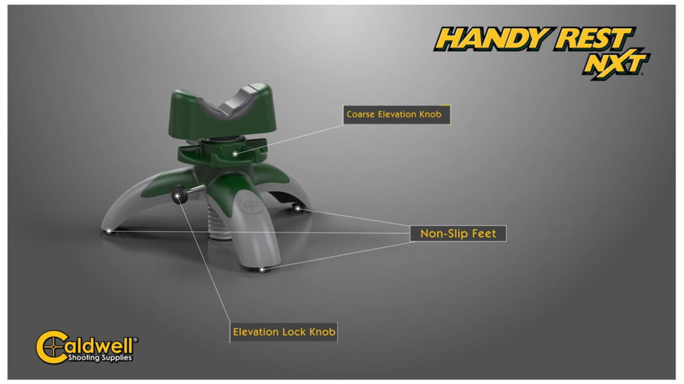 Caldwell Handy Shooting Rest NXT, Green, 574662