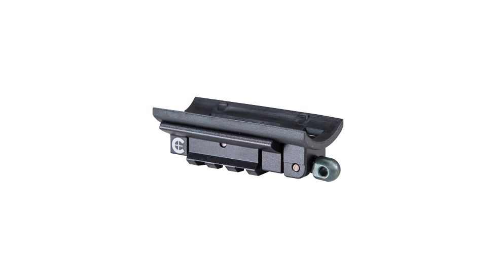 Caldwell Swivel Stud to Picatinny Rail Adapter Plate, Black, 156716