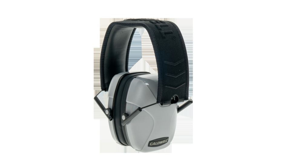Caldwell Passive Hearing Protection, 23dB NRR Low-Pro, Gray, 1103305