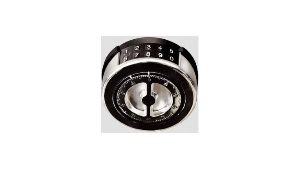 Cannon Safe Safe 24 Gun, Hammertone Gray/Chrome, 24 gun CA23-H2FDC-15