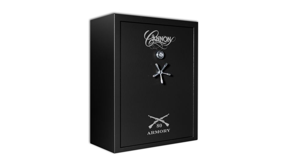 Cannon Safe Armory Safe 80 Gun, Hammertone Black, 80 Gun A80-H1FDC-15