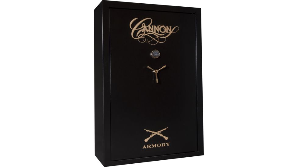 Cannon Safe Armory Series 48 - Hammertone, Black A48-H1TEC-H-BLACK