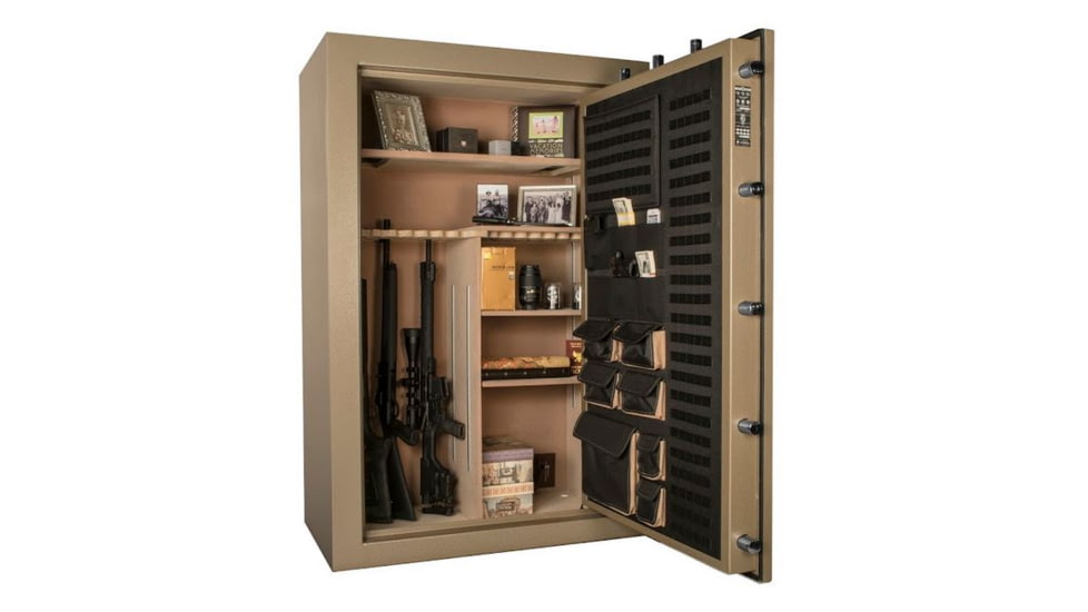 Cannon Safe Cannon Series Premium Safe, HT Beige, 48 Gun CA604024-90-H3FDC-16