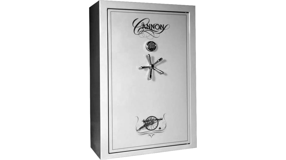 Cannon Safe Deluxe 33 Fireproof Gun Safe, 60x40x24in - Hammertone, Gray CA33-H2FEC-H-GREY 