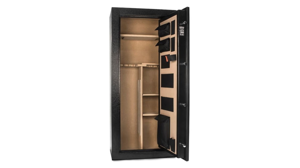 Cannon Safe Capitol Series Standard Safe, HT Black, 24 Gun CP602618-30-H1TEC-16