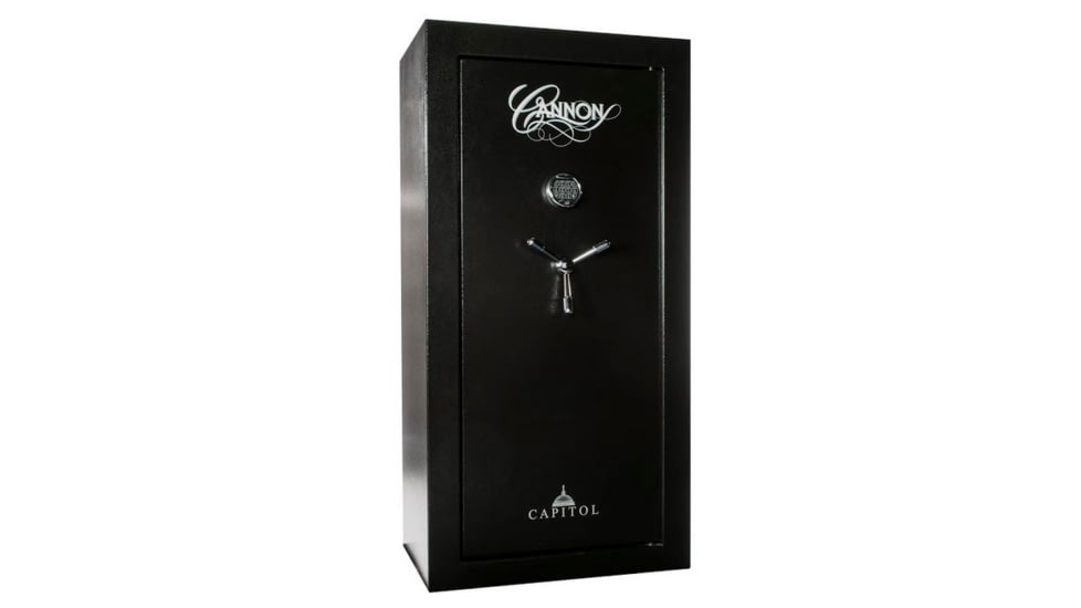 Cannon Safe Capitol Series Standard Safe, HT Black, 36 Gun CP603020-30-H1TEC-16
