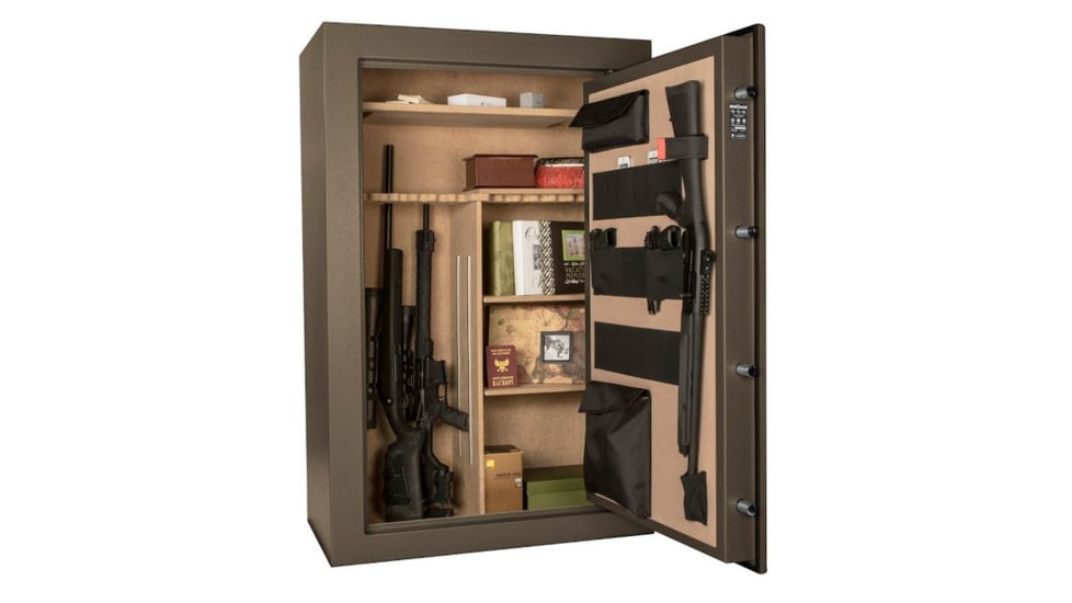Cannon Safe Capitol Series Standard Safe, HT Charcoal Gray, 42 Gun CP553620-60-H12FEC-16