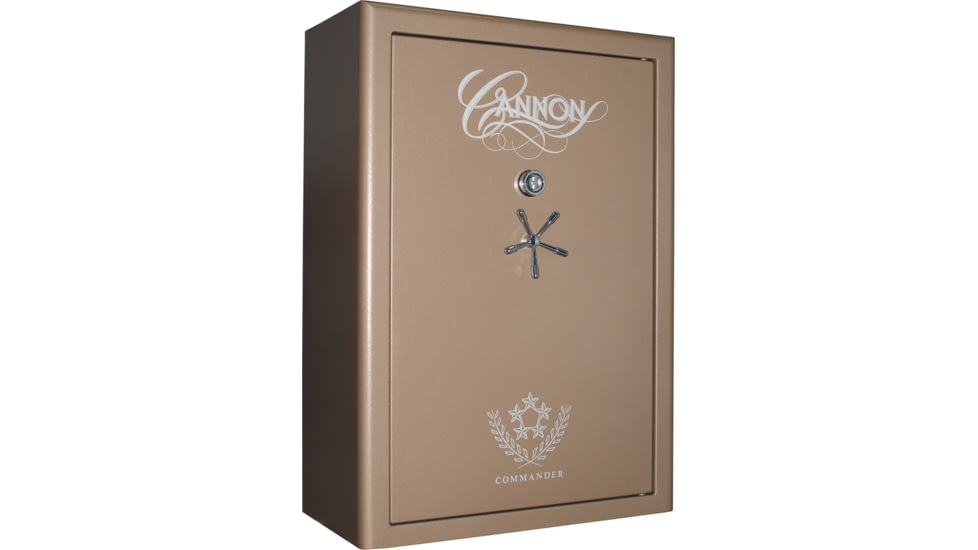 Cannon Safe Commander 54 Fireproof Rifle Safe, 72x50x28in - Hammertone, Beige CO54-H3FDC-13
