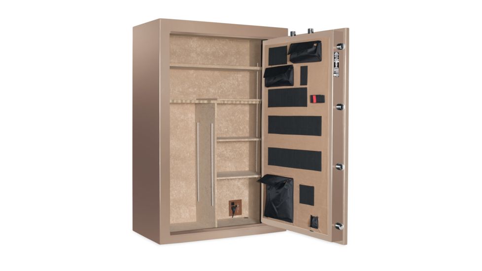 Cannon Safe Deluxe 33 Fireproof Gun Safe, 60x40x24in - Hammertone, Beige CA33-H3FDC-13