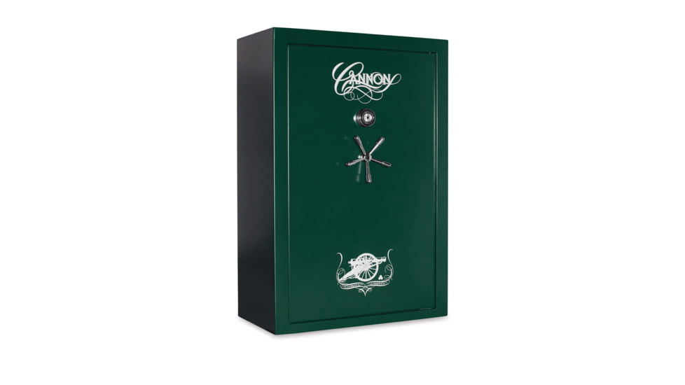 Cannon Safe Deluxe 33 Fireproof Gun Safe, 60x40x24in - Hammertone, Green CA33-H4FDC-13