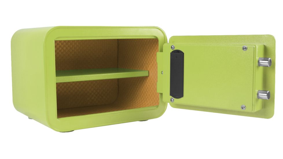 Cannon Safe Edge Mini Safe, Apple Green, 9.8 x 13.8 x 11.02 E913-CAPP-17