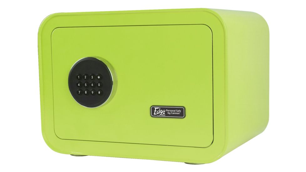 Cannon Safe Edge Mini Safe, Apple Green, 9.8 x 13.8 x 11.02 E913-CAPP-17