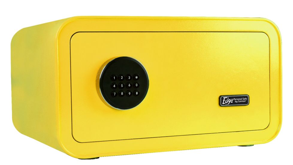 Cannon Safe Edge Safe, Spark Yellow, 9.06  x 16.93 x 13.78 E916-CSPA-17