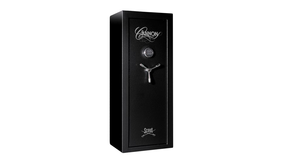 Cannon Safe Scout Safe 24 Gun, Hammertone Black, 24 gun S14-H1TEC-15