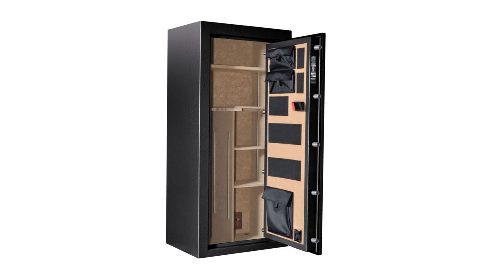 Cannon Safe Scout Safe 28 Gun, Hammertone Black, 28 gun S19-H1TEC-15