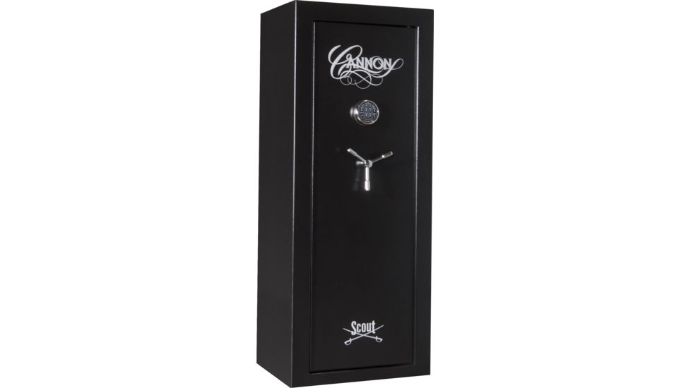 Cannon Safe Scout Series S21 - Hammertone, Black S21-H1TEC-H-BLACK