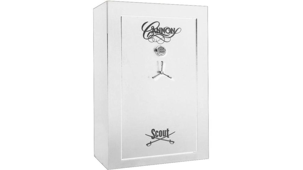 Cannon Safe Scout S40 Fireproof Gun Safe, 60x40x29in - Hammertone, Gray S40-H2TEC-H-GREY 
