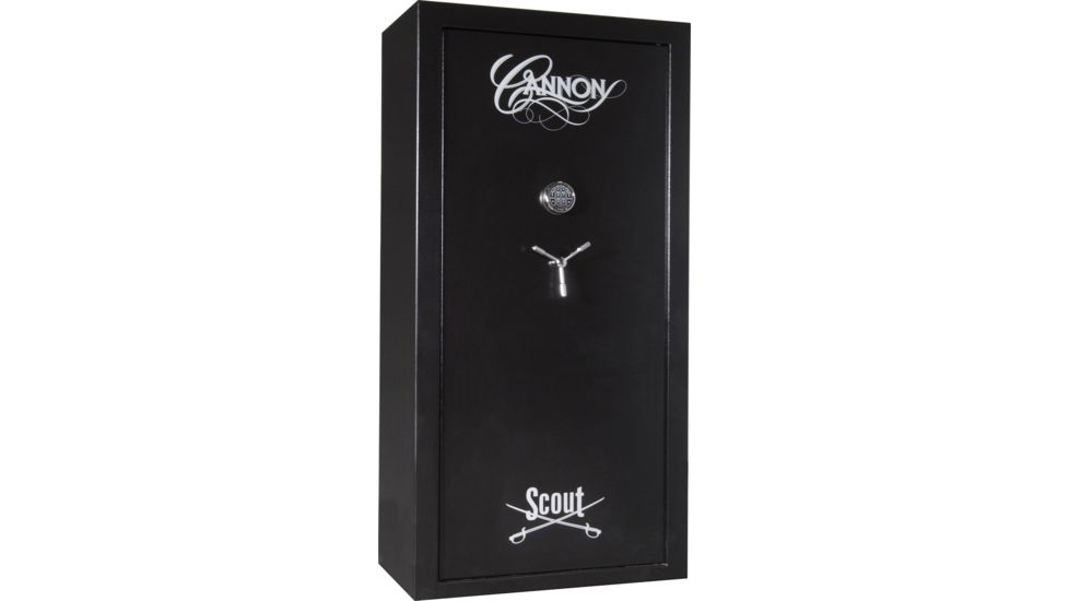 Cannon Safe Scout Series S45 - Hammertone, Black S45-H1TEC-H-BLACK
