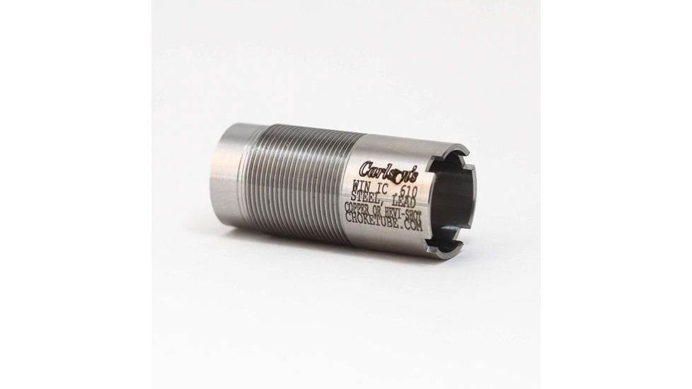 Carlson's Choke Tubes 20 Gauge Flush, Winchester/Browning/Mossberg/Savage, Light Modified, .605 in, Stainless, 10100