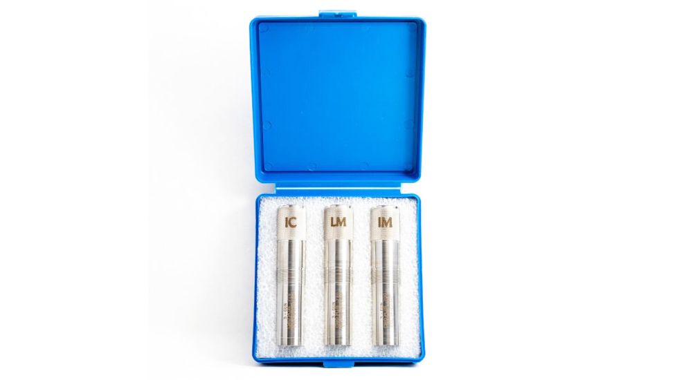 Carlson's Choke Tubes 3-Gun 12 Gauge Choke Tube Set, Benelli, Crio/Crio Plus, IC/LM/IM Set, Stainless, 16892