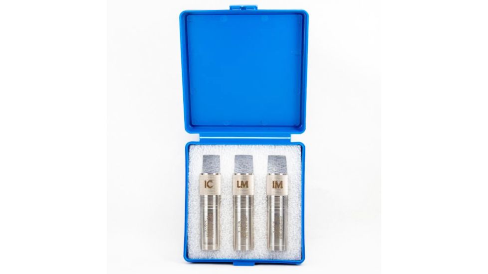 Carlson's Choke Tubes 3-Gun 12 Gauge Choke Tube Set, Beretta/Benelli, Mobil, IC/LM/IM Set, Stainless, 16891
