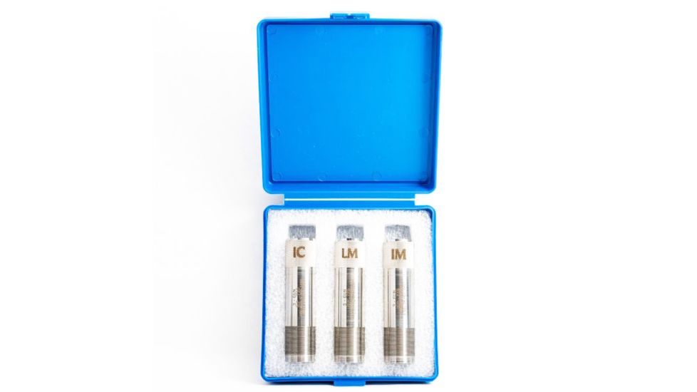 Carlson's Choke Tubes 3-Gun 12 Gauge Choke Tube Set, Browning, Invector Plus, IC/LM/IM Set, Stainless, 16893