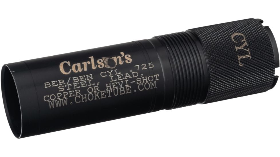 Carlson's Choke Tubes Beretta/Benelli Mobil 12ga Black Sporting Clay Cylinder 25511