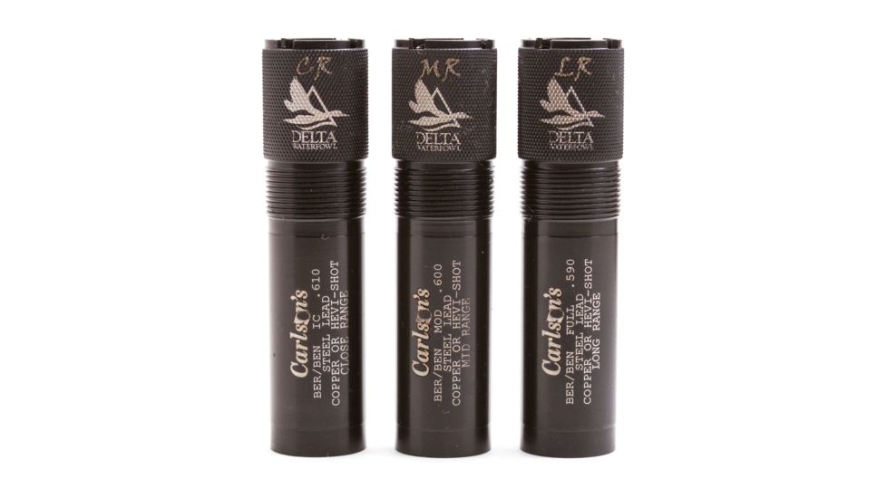 Carlson's Choke Tubes Beretta/Benelli Mobil 20 Gauge Delta Waterfowl Set, 15529
