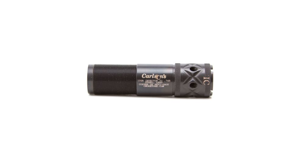 Carlson's Choke Tubes Browning Invector 10 Gauge Ported Sporting Clay Improved Cylinder .765 Choke Tubes, Black, 19003