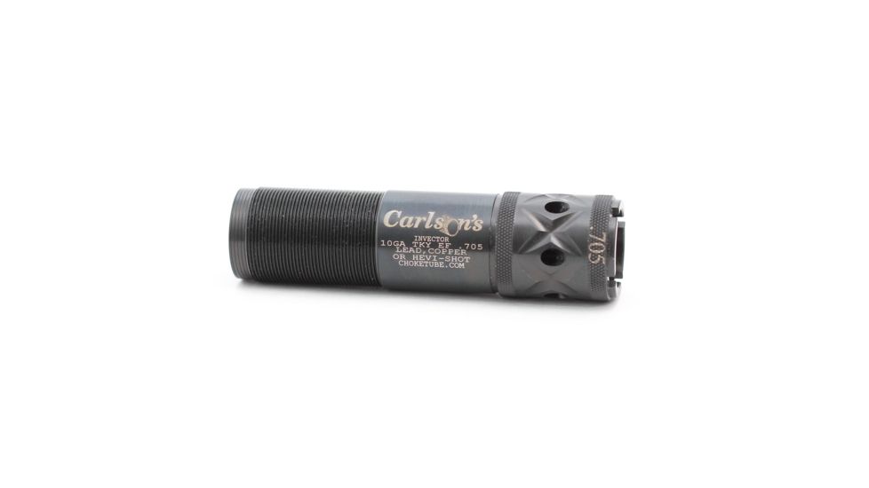 Carlson's Choke Tubes Browning Invector 10 Gauge Ported Turkey .705 Choke Tubes, Black, 19011