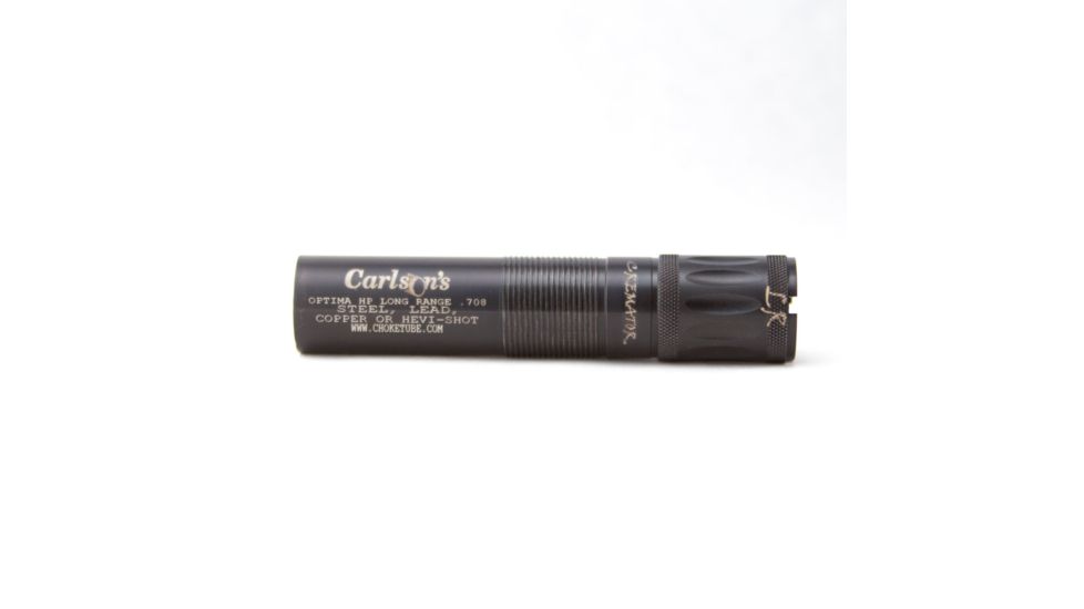 Carlson's Choke Tubes Cremator Non-Ported Beretta Optima HP Long Range Choke Tubes, Black, 11667