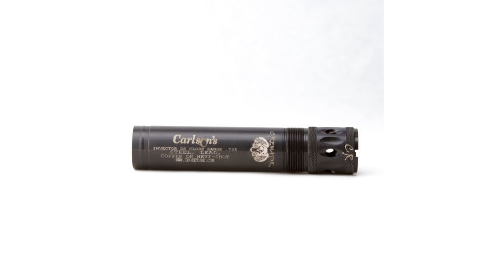 Carlson's Choke Tubes Cremator Ported Browning Invector DS Close Range Choke Tubes, Black, 11573