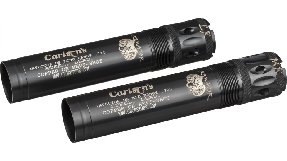 Carlson's Choke Tubes Cremator Ported - Browning Invector DS Mid Range/Long Range Choke Tubes, Black, Pack of 2, 11572