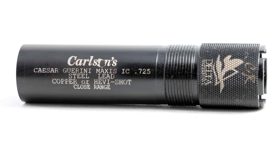 Carlson's Choke Tubes Delta Waterfowl 12 Gauge Choke Tube, Caesar Guerini, Maxis, Close-Range, Black, 07763