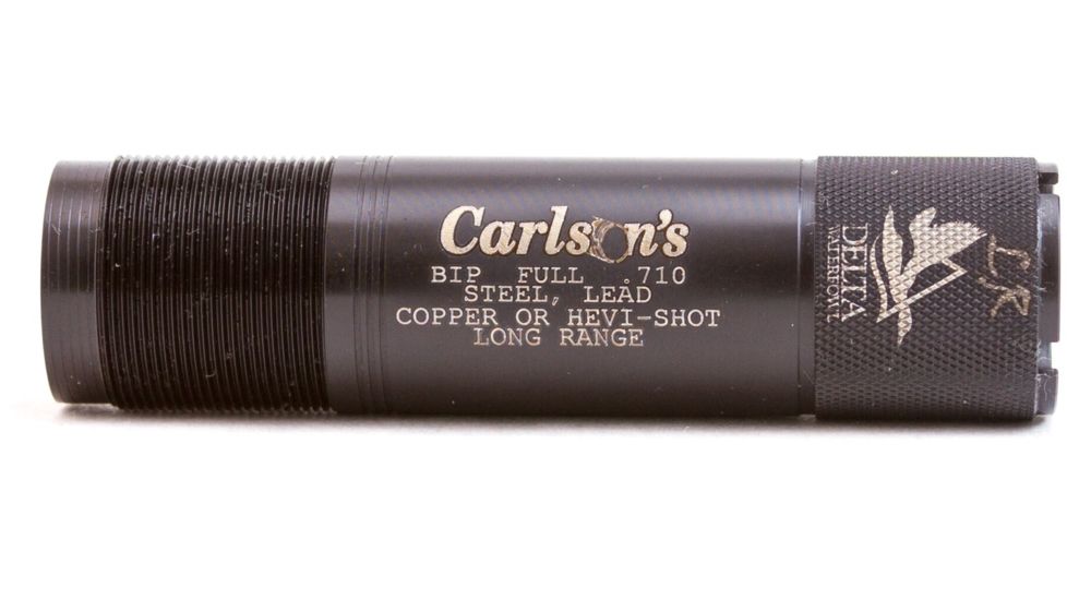 Carlson's Choke Tubes Extended 12 Gauge Delta Waterfowl Choke Tube, Browning Invector Plus, Long Range, 07368