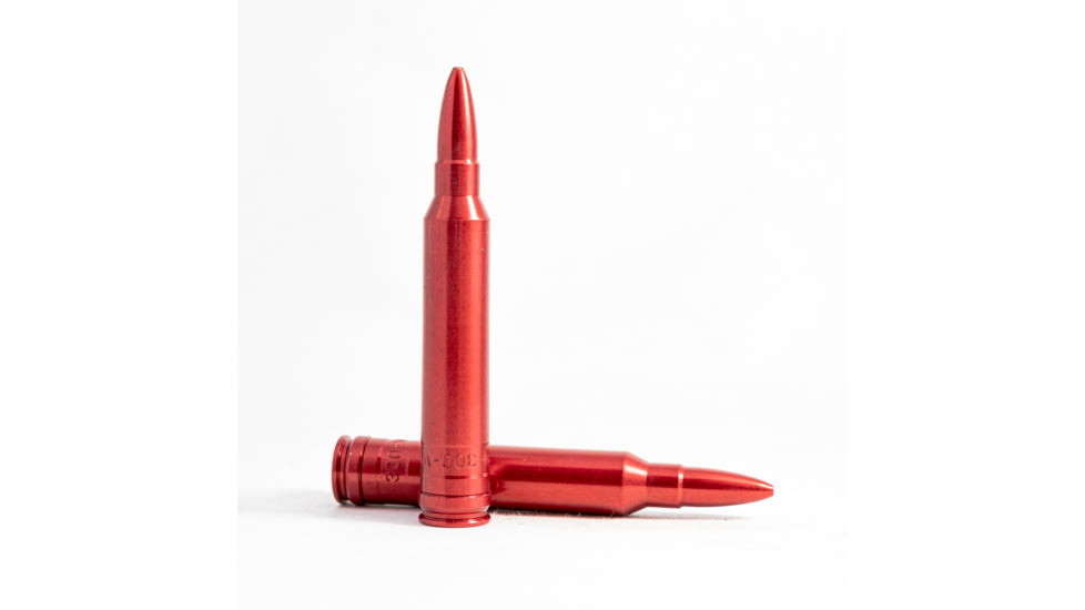 Carlson's Choke Tubes Rifle Snap Caps, .300 Wimchester Magnum, Aluminum, 2 Pcs, Red, 44