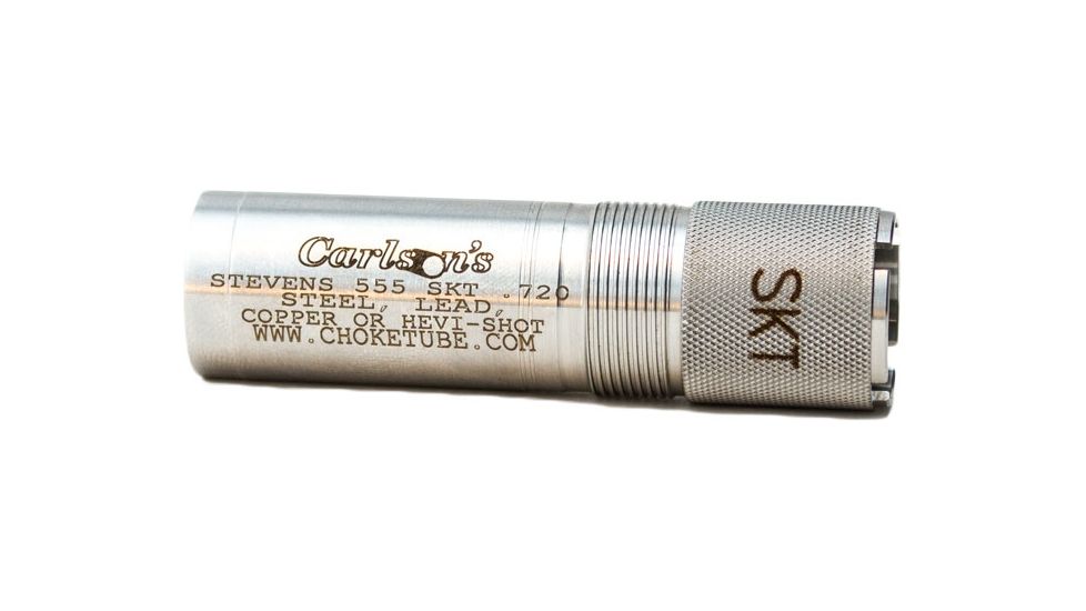 Carlson's Choke Tubes Sporting Clays Choke Tube, Stevens 555, 12 gauge, Cylinder, .725, Stainless 15551