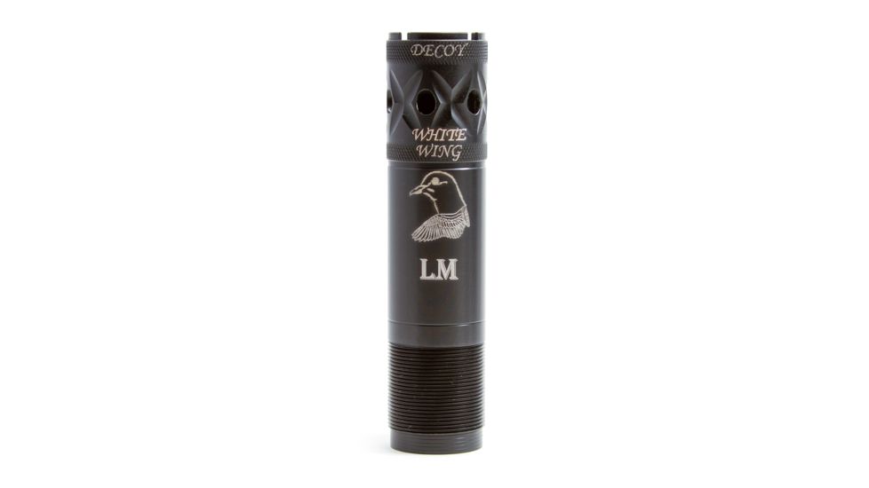 Carlson's Choke Tubes White Wing Dove Choke Tube, Browning Invector Plus, 12 gauge,Decoy, Black, 37506