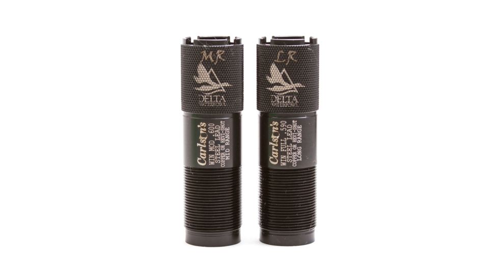 Carlson's Choke Tubes Winchester 20 Gauge Delta Waterfowl 2 Pack, MR &amp; LR, 07471