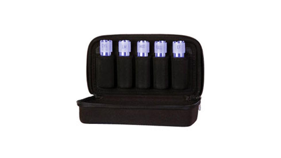 Carlson's Black Nylon Choke Tube Case, 5 Tubes 00400