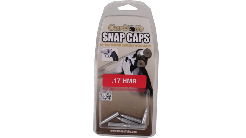 Carlsons Choke Tubes Choke Tube Snap Caps, 17 HMR -6-Pack 90567