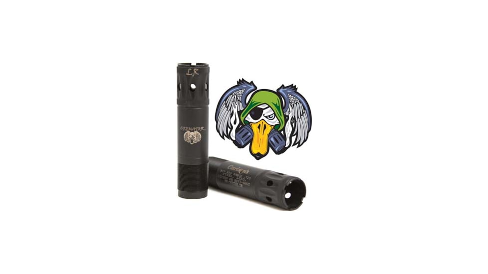Carlsons Choke Tubes Cremator Ported 12 Gauge Browning Invector Plus Waterfowl Choke Tubes - 3 Pack Close Range, Medium Range &amp; Long Range, Black, 11529