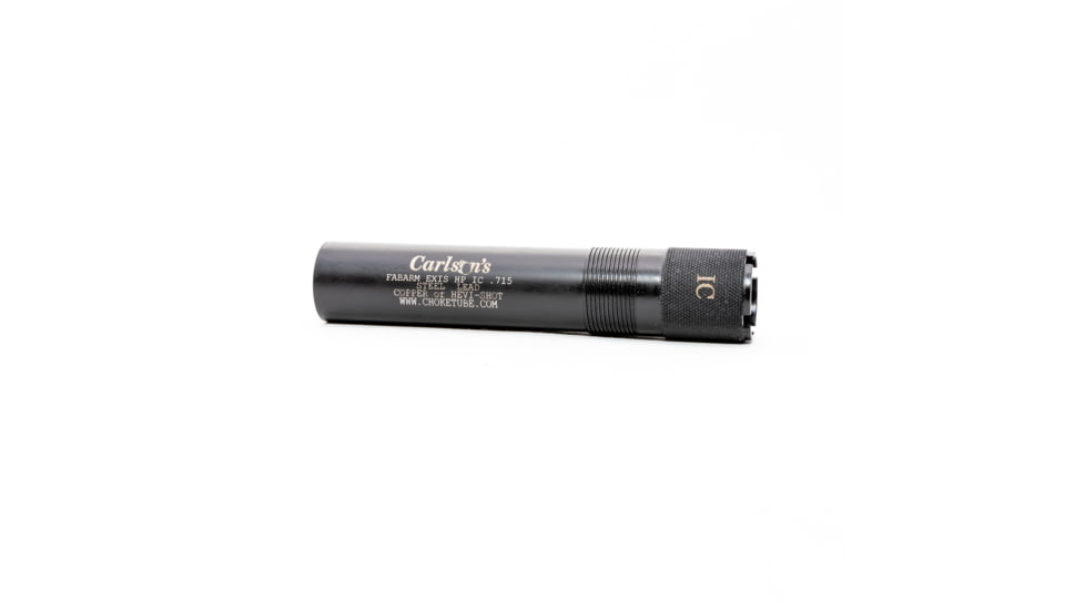 Carlsons Choke Tubes Sporting Clays Choke Tube, Fabarm Exis HP, 12 gauge, Cylinder, Black, 27601