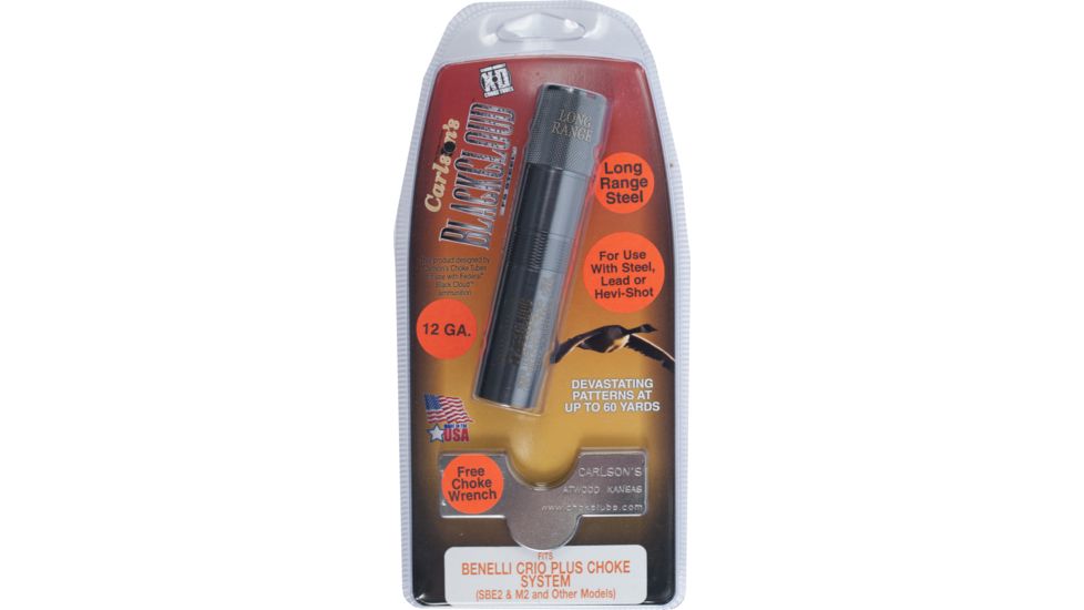 Carlson's Titanium Coated Black Cloud Choke, Benelli Crio Plus, 12 Gauge, Long-Range 09011