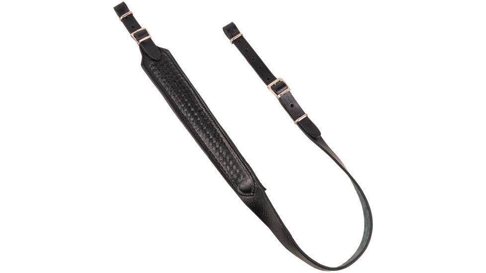 Cebeci Arms Rifle Sling Basketweave Thin, Black, 31481B