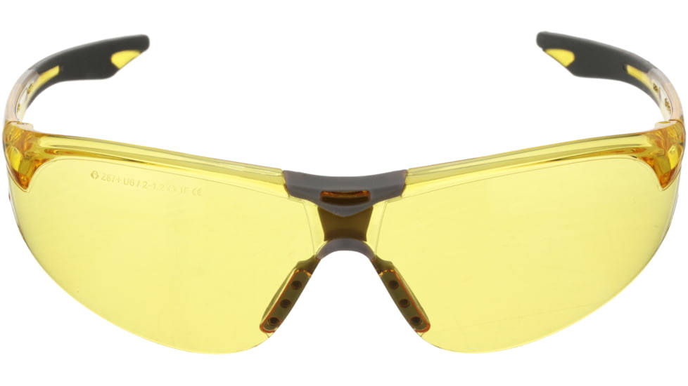 Champion Traps and Targets Ballstic Shooting Glasses, 1 Pair, Amber, 42701