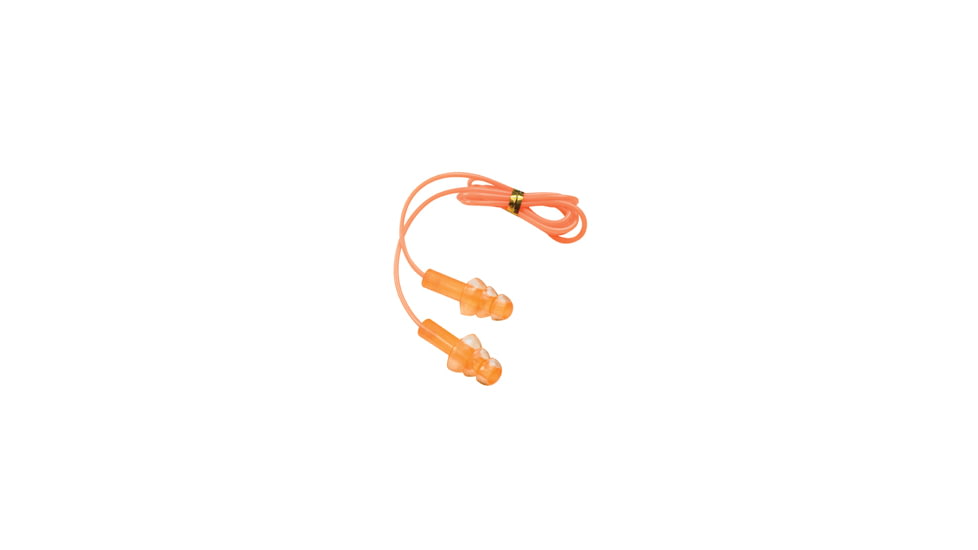 Champion Traps and Targets Hearing Protection Ear Plugs, Corded with Case, Orange, 40962