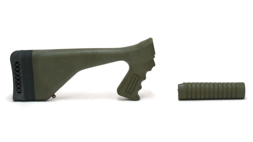 Choate Tool MK5 Green Remington 870 Pistol Grip Stock And Forend, Green, CMT-01-01-19