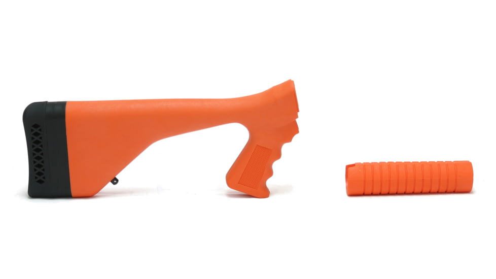 Choate Tool MK5 Orange Remington Pistol Grip Stock Set,12 Gauge, CMT-01-01-17